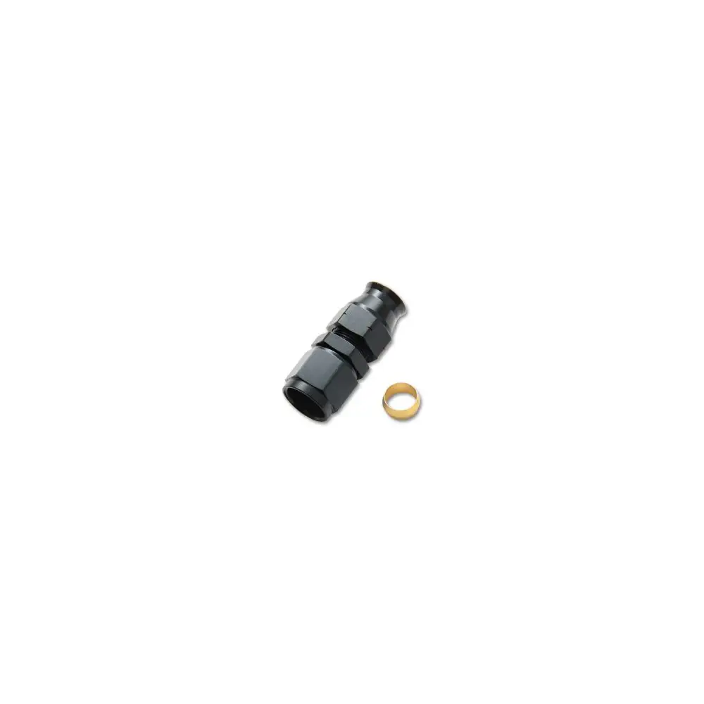 Tube to Female AN Adapter with Brass Olive Inserts, -6AN, Tube Size - 0.3125" - VIB16445